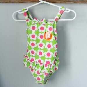 ❄️5/$25🎄George Size 18M Flower  Bathing suit New